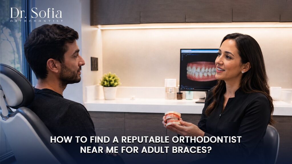 How to Find a Reputable Orthodontist Near Me for Adult Braces orthodontic braces