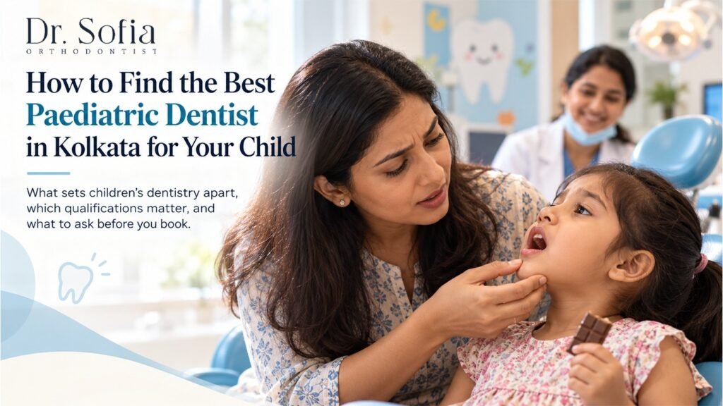 Best paediatric dentist in Kolkata providing gentle, child-friendly dental care and check-ups to ensure healthy teeth and happy smiles.
